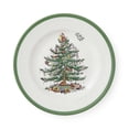 thumbnail image 2 of Spode Christmas Tree 8 Inch Salad Plates, Set of 4 - Holiday Earthenware Tableware Gift, Festive Small Dinner Plate for Sides, Appetizers, Starters - Made in England, Dishwasher, Oven, Microwave Safe, 2 of 6
