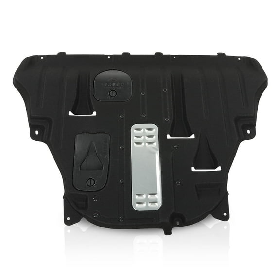 CROSSDESIGN Engine Splash Shield Fit for Jeep Cherokee 2015-2018 Black