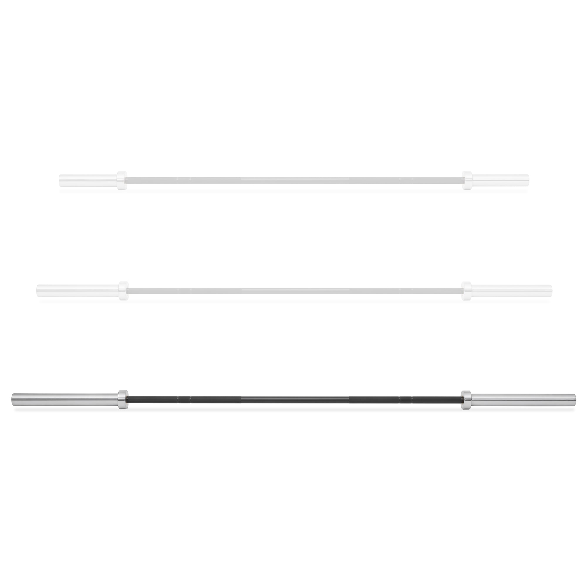 Philosophy Gym 86" Olympic Barbell - 20KG 28mm 190K PSI 1500LB Capacity Weightlifting & Powerlifting Bar