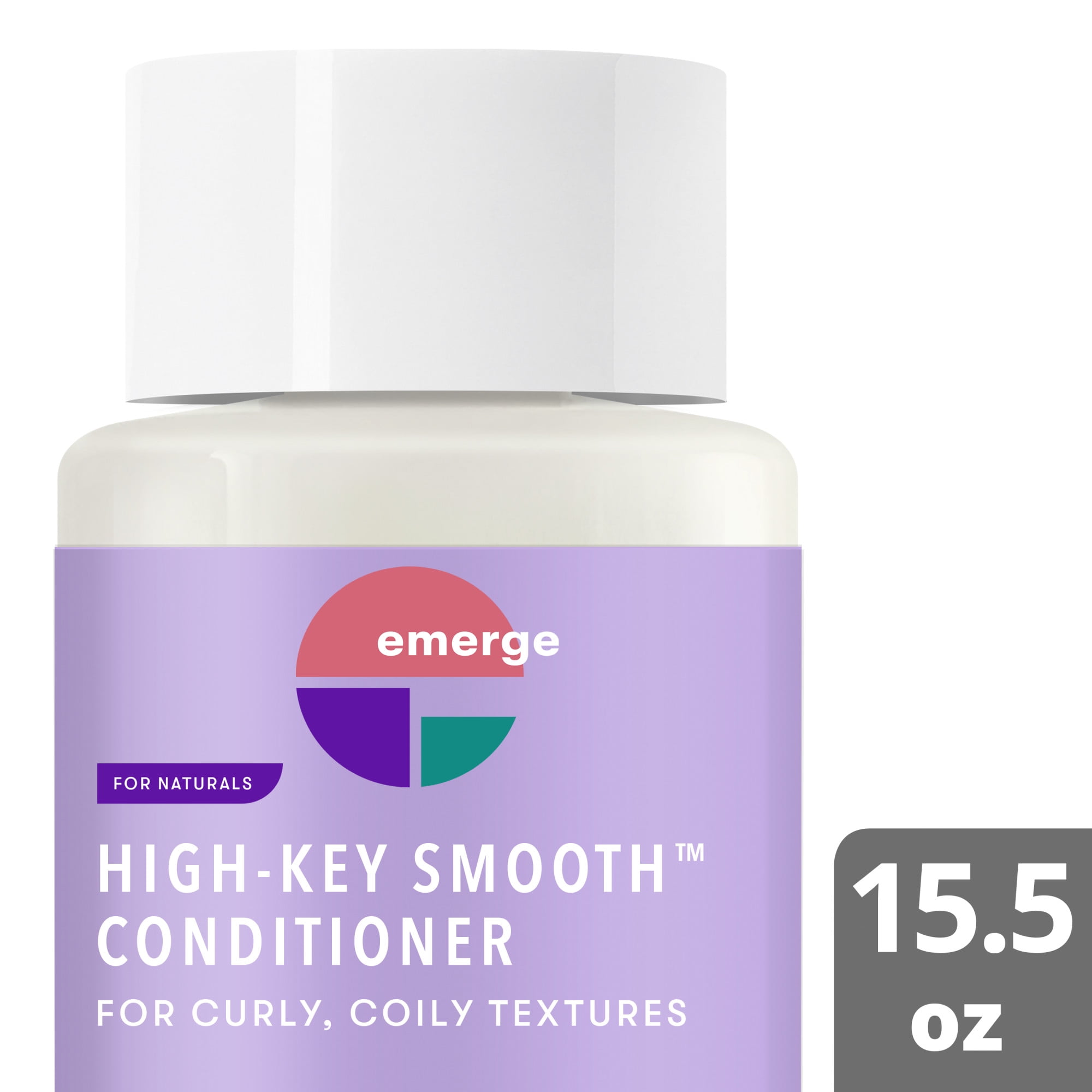 Emerge High Key Smooth Conditioner Softening To Smooth Curls No Parabens 15.5 oz