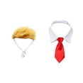 thumbnail image 7 of Ouuluon Porch Goose Wig Set Detachable Bow Tie Hair Accessory, 23 inch Porch Goose Decorative Ornament for Outdoor Garden Patio Yard Decoration, 7 of 7