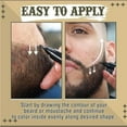 thumbnail image 3 of VONKY Stylo de Remplissage de Barbe pour Hommes Stylo de Remplissage de Barbe Professionnel Crayon de Remplissage de Barbe Kit de Remplissage Imperméable Brun Foncé, 3 of 7
