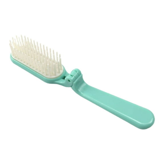 huanledash Massage Brush Foldable Portable Soft Teeth Anti-Static Anti-knot Women Travel Hair Styling Comb Home Supplies