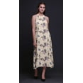 thumbnail image 2 of Bimba Oiseau Causal Long Dos Nu Licou Robe Femmes Imprimé BeachDress-XX-Large, 2 of 6