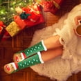 thumbnail image 5 of Christmas Floor Socks Women's And Winter Lamb Fleece Snow Socks Thickened And Furnished Home Sleep Carpet Socks, 5 of 5