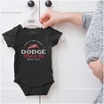 thumbnail image 5 of Dodge Motor Co. Muscle Car Garage Romper Boys or Girls Infant Baby Brisco Brands NB, 5 of 6