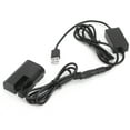 thumbnail image 4 of USB DC Coupler Dummy Battery, Plug And Play -E6 Dummy Battery DC Coupler Kit Plastic Heat Dissipation Safe  For 6D For 5D4 For 5D3 For 5D2, 4 of 8