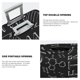 thumbnail image 3 of Balery Black Scientific Funda de equipaje, fundas para maletas, elástica, lavable, protector de maletas, compatible con maletas de 18 a 32 pulgadas-Medium, 3 of 7