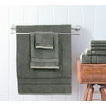 thumbnail image 3 of Prime Collections Ultra Soft Luxury Bamboo Cotton Bath Towel Set 8 Piece Towels 600 GSM 2 Bath Towels 2 Hand Towels and 4 Washcloths, 3 of 7