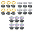thumbnail image 3 of 6PCS 20 LEDs Fairy Light Solar For Jar Lid Insert Color Changing Garden Decor Christmas Lights Outdoor Wedding Decor, 3 of 9