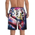 thumbnail image 4 of Power Rangers Mens Swim Trunks Quick Dry Board Shorts with Mesh Lining, Hawaii Beach Shorts Swimwear Bathing Suits, 4 of 7