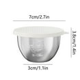 thumbnail image 2 of Stainless Steel Dressing Container with Leak-Proof Lid – Multi-Purpose Sauce Storage and Mixing Bowl for Home, Catering, Outdoor Cooking, and Meal Prep, 2 of 5