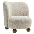 thumbnail image 5 of Monroe Accent Chair in Coral Walnut, 5 of 9