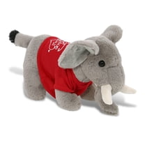 DolliBu I LOVE YOU Super Soft Standing Elephant Plush- Cute Elephant Plush Stuffed Animal with I Love You Red Shirt For Valentine, Anniversary, Romantic Date, Boyfriend, or Girlfriend Gift - 7.5 inch