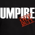 thumbnail image 3 of CafePress - Off Duty Umpire T Shirt - Men's Fitted T-Shirt, 3 of 4