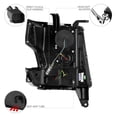 thumbnail image 4 of [For 2015-2020 Chevy Tahoe Suburban Halogen Model] OLED Neon Tube Black Projector Headlight Headlamp Assembly, Driver & Passenger Side, 4 of 7