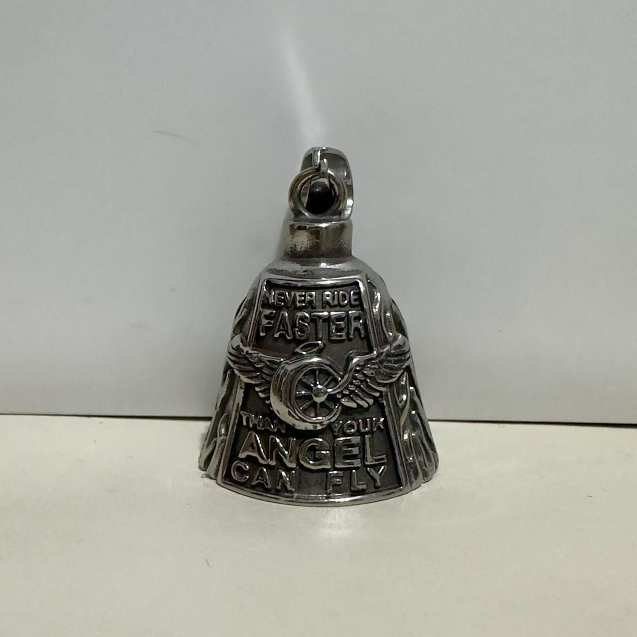 ZZkhGO Motorcycle Bell, Steel Alloy Guardian Bell, Protective Bike