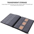 thumbnail image 6 of OUNONA Black Portable Game Card Holder Storage Album with Design, Protector for Trading and Collectible Cards, 6 of 6