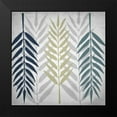 thumbnail image 2 of Kimberly, Allen 12x12 Black Modern Framed Museum Art Print Titled - Parchment Leaves 2, 2 of 5