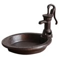 thumbnail image 4 of Bombas de agua para comedero de pájaros, resistentes, fáciles de limpiar, rellenables, de hierro fundido, accesorios de adorno para exteriores,, 4 of 8