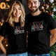 thumbnail image 4 of Camisetas gráficas informales de manga corta con árbol de Navidad para hombre, 4 of 8
