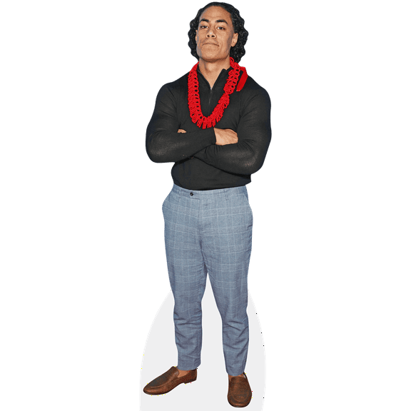 Dimitrius Schuster-Koloamatangi (Pose) Life Size Cutout. Standee.