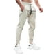 thumbnail image 1 of Joggers Fioboc para hombre, algodón blanquecino con bolsillos, talla M, 1 of 6