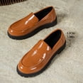 thumbnail image 6 of Hinvhai Loafers for Women Penny Loafer Business Casual Shoes Women's Loafers & Slip-Ons Ladies Flats Comfortable Dressy Brown 9.5(43), 6 of 8