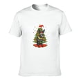 thumbnail image 2 of General man t shirt Christmas Snowman Short Sleeve Standard T-Shirt White, 2 of 3