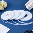 thumbnail image 4 of White Polyester Boning 10mm Wide 25 Yards Long High Density Corset Boning for Sewing Bra Boning Tool Garment Accessories for Wedding Bridal Dress Evening Gowns Lingerie Hats Bags Making White, 4 of 9