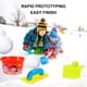 thumbnail image 2 of Snowball Maker Tools Snow Beach Arena Juguetes Cubo Pala Snowball Clips Snow Sand Molds Para Niños Adultos Winter Snow Fight Christmas Gift 5 Unids Guardurnaity HA038882-00, 2 of 6
