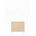 thumbnail image 5 of Haiden White Modern Nightstand with 2 Storage Drawers, 5 of 7