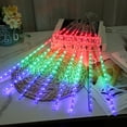 thumbnail image 3 of Guirnalda de luces LED para lluvia de meteoritos para exteriores, 30/50 cm, forma de gota de lluvia, para decoración navideña, fiestas y jardines, 3 of 5