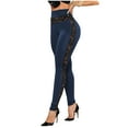thumbnail image 1 of Bigersell Stretch Warm Jeggings for Women Womens Stretch Yoga Leggings Fitness Running Gym Sports Full Length Active Pants Workout Leggings for Ladies, 1 of 7