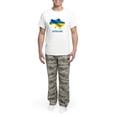 thumbnail image 5 of CafePress - Cool Ukraine Flag Ukrainian Pride Native H Pajamas - Men's Light Loose Fit Cotton Pajama Set, 5 of 7