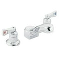 thumbnail image 2 of Moen 8220F05 Double Handle Widespread Bathroom Faucet From The M-Dura Collection (Valve, 2 of 2