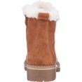 thumbnail image 3 of GC Shoes Womens Tinsley Microsuede Ankle Combat & Lace-up Boots, 3 of 3