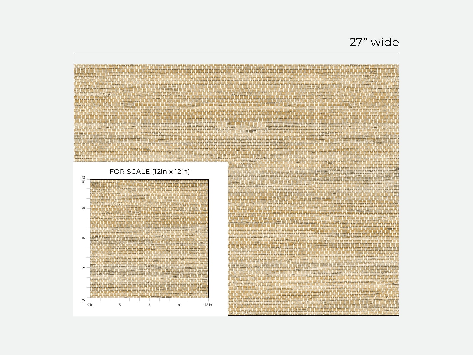 Lillian August Luxe Weave Peel and Stick Wallpaper