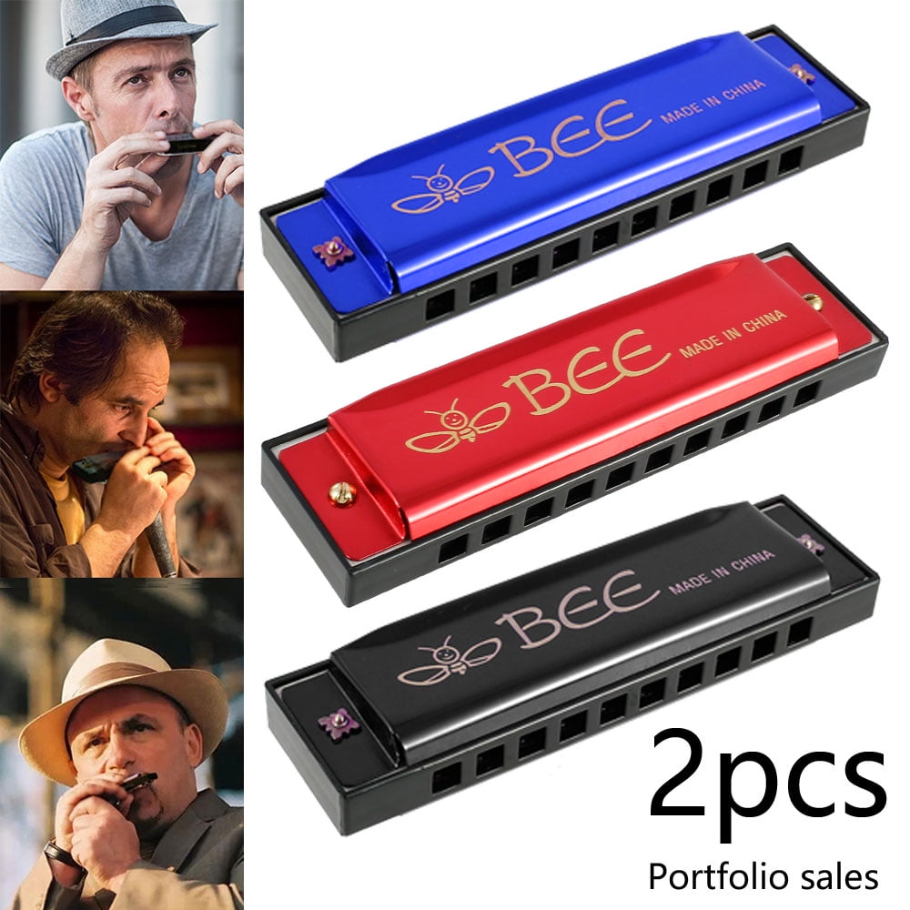Everso Kids Harmonica 10 Holes C Major Portable Mouth Organ Musical