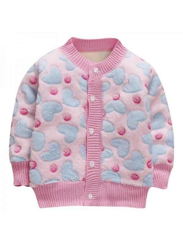 baby girl fluffy cardigan