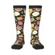 thumbnail image 1 of Fotbe Fruits Calcetas Divertidas Estampadas para Hombre y Mujer, Calcetas de Algodón hasta la Rodilla para Caminar, Correr, Enfermería y Embarazo, 1 of 6
