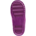 thumbnail image 4 of Pupeez Girls Classic Terry Clog Slippers Dark Purple, 4 of 4