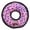 Pink, variant on Tuffy Jr 2 Ball Tug Yellow Bone, Durable Squeaky Dog Toy