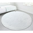 thumbnail image 1 of YouLoveIt Round Rug Home Decor Floor Rugs Circle Carpets Plush Shag Area Rugs Fluffy Circle Shaggy Area Rug Fuzzy Carpet Fluffy Circle Rug for Kids Room, Furry Carpet for Teen's Room, 1 of 7