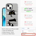 thumbnail image 2 of Funda de teléfono MOSNOVO para iPhone 13 Buffertech 2m Drop Clear, 2 of 6