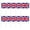 B, variant on 10Pcs Mini Hand Held Country Stick Flags, Polyester Hand Waving Flags, Multi National Portable Small Decor Stick Flags for Parade Party Sports Event Travel Atmosphere Decoration