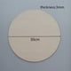 thumbnail image 2 of 3 Discos de Madera en Blanco con Recorte de 3 Mm de Espesor para Manualidades Redondas Sunnimix Discos de madera en blanco, 2 of 8