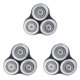thumbnail image 1 of 3X SH90 Replacement Heads for Shavers Series 9000 S9911 S9731 S9711 S9511 S9111 S9031 S9988 Blade, 1 of 5