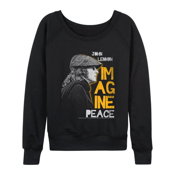 John Lennon - John Lennon Profile - Women's French Terry Long Sleeve Pullover