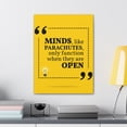 thumbnail image 4 of Inspirational Wall Art Minds Like Parachutes Motivation Wall Decor for Home Office Gym Inspiring Success Quote Print Ready to Hang Unframed, 4 of 18